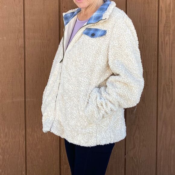 🍄 Pendleton women’s fleece zip-up jacket - Picture 4 of 6